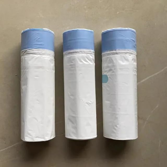 Foto 5 de 7 de Jnchdghwa 100 Bolsas para Arenero de, Bolsas con de Lazo para una Fácil Limpieza, Bolsas para Excrementos