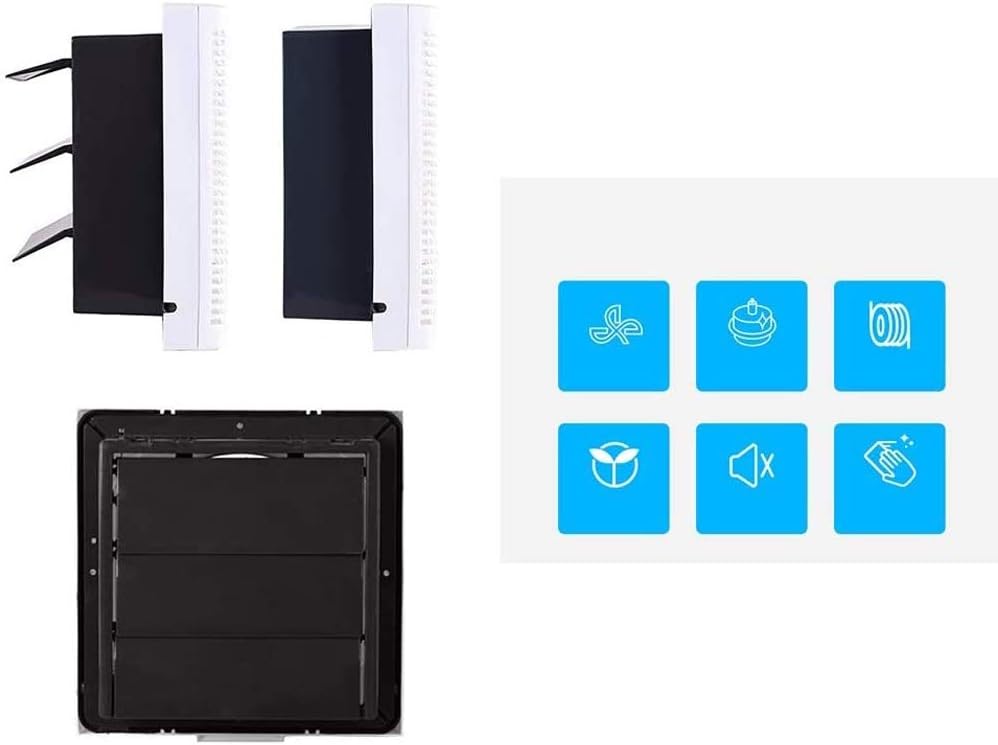 Bathroom Extractor Exhaust Fan Ventilating Strong For Kitchen Toilet Window Ventilation Fans