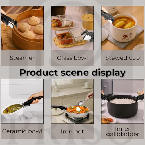 Image of PRISO Detachable Universal Pot Handle Multipurpose Kitchen All Cookware Replacement Use. (Pack of 1)