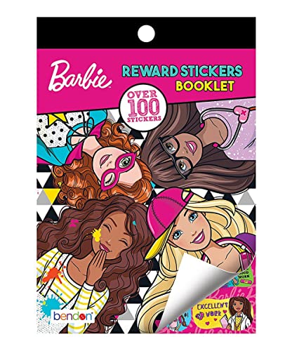 Bendon Rewards Barbie Sticker Booklet Pad #TOP9