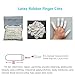 Upgrade Disposable Latex Finger Cots, 150g(Approx.260PCS) Powder Free Rubber Fingertips Finger Protector for Electronic Repair, Painting, Jewelry Cleaning, Manicures,Industrial (260 Count (Pack of 1))