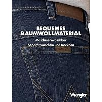 Wrangler Herren Durables Regular Fit Jeans, Darkstone Blue, 32W / 34L – Ansicht 4