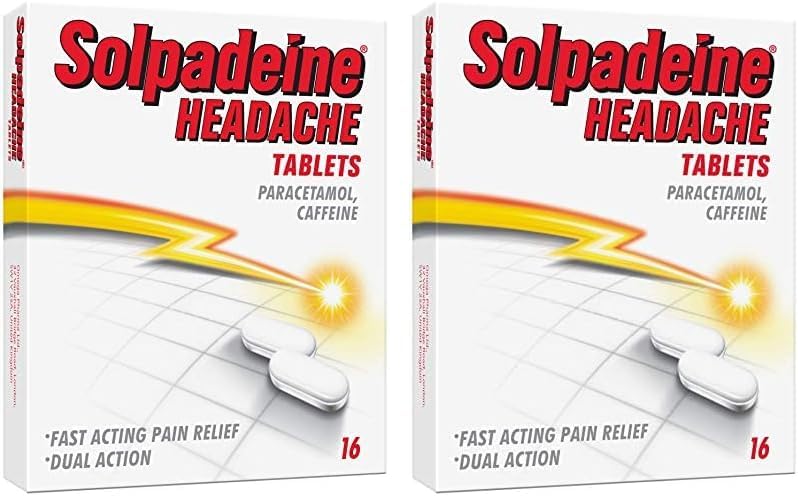 Solpadeine 16 Headache Tablets (Pack of 2)