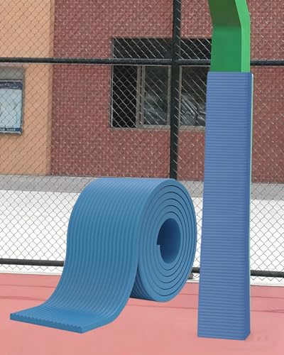 Imbottitura per bastoni da basket, cuscino protettivo per interni ed esterni, cuscinetto di sicurezza durevole per pali da basket, attrezzatura di sicurezza migliorata per bambini e adulti