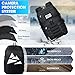 SDYSM Camera Backpack Bag Professional for DSLR/SLR Mirrorless Camera Waterproof 15.6 inch Tactical Camera Bags for Photographers with Rain Cover, Tripod Holder, Small Bag Photography Backpack Case