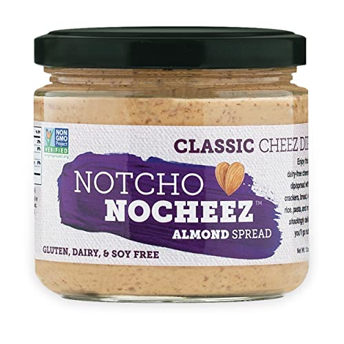 THE HAPPY VEGAN Original Vegan Almond Cheese Dip, 12 OZ