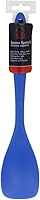 Vista 2 de Chef Craft Espátula de cuchara de silicona premium, 11.5 pulgadas, color azul
