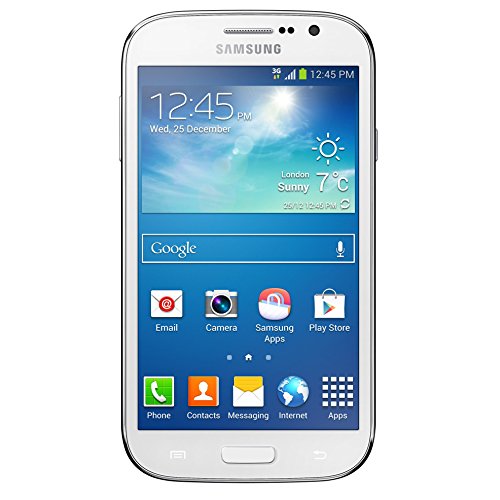 Samsung Galaxy Grand Neo Plus - Smartphone libre Android (pantalla 5", cámara 5 Mp, 8 GB, Quad-Core 1.2 GHz, 1 GB RAM), blanco (importado)- Versión Extranjera