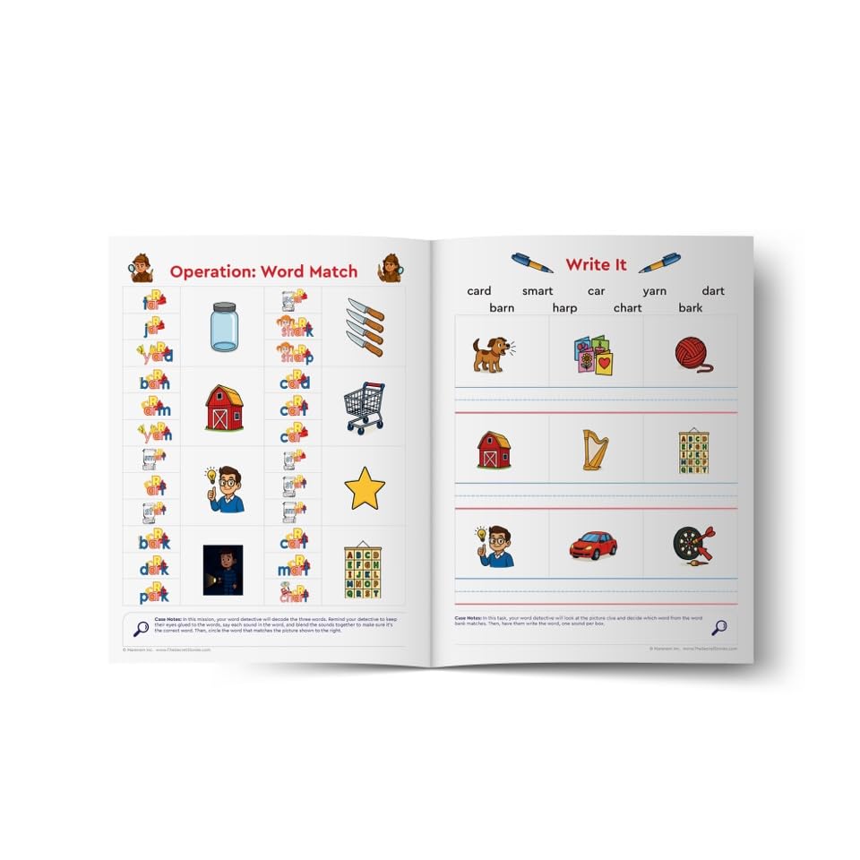 Secret Stories® Phonics Student Workbook Level 1 – Science of Reading Phonics Practice Book with 200+ Pages of Structured Literacy Activities for Kids, ESSA Tier 1 Approved      Flexibound – March 15, 2026