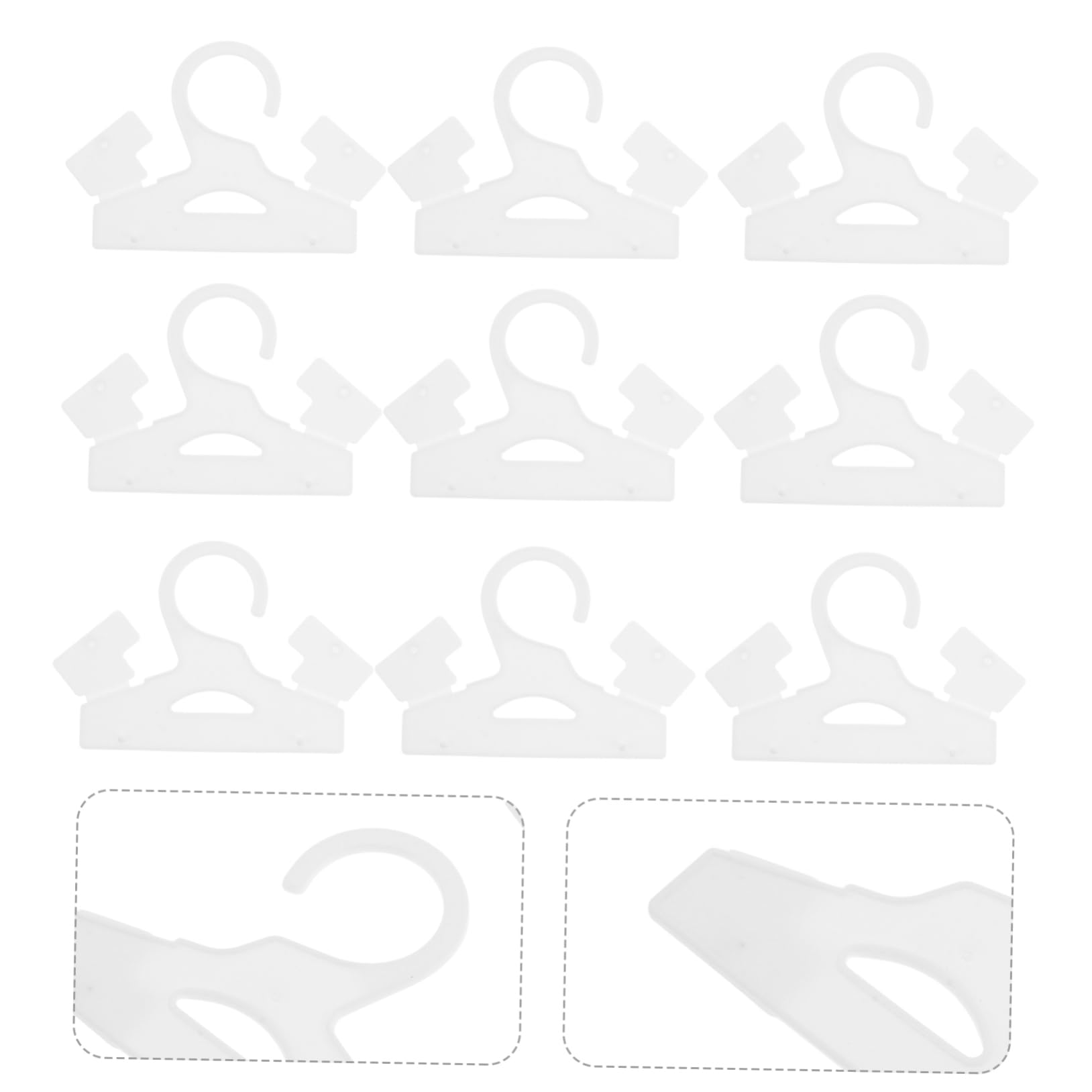 POPETPOP 100piezas Bolsas Deshumidificadoras Gancho Absorbentes De Humedad para Baño Accesorios para Dormitorio Perchas Deshumidificadoras para Armario Paquete