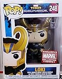 Funko Pop Vinyl Marvel Thor Ragnarok Movie Collector Corps Loki With Helmet Figure 248