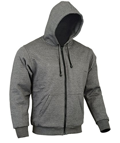 Sweat-Shirt à Capuche en Polaire - Renforts CE/100% Kevlar® - Gris - 3XL = 50