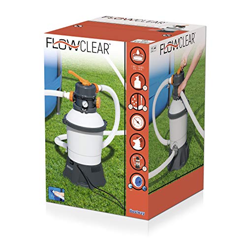 Bestway Flowclear Sandfilteranlage 3.028 l/h, Grau