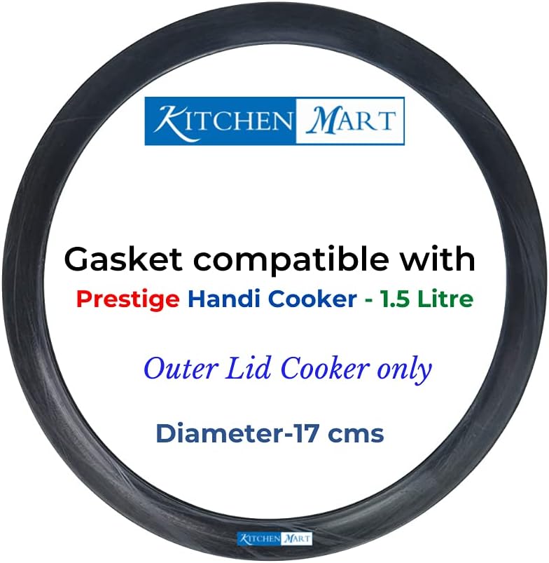 Gasket compatible with Prestige Handi Cooker Gasket (1.5 Litres Handi)