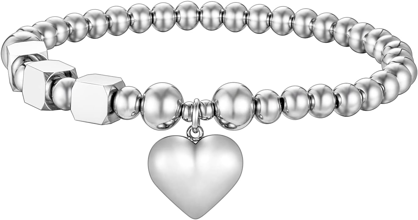 Fashion Jewelry for Women Tree of Life Pendant Bracelet Stainless Steel Heart Locket Bracelet For Women