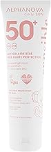 ALPHANOVA DAILY SUN SPF50+ Baby Sun Milk - Face and Body - Hypoallergenic - Sensitive Skin - Fragrance Free 50 ml
