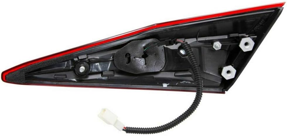 For Honda Civic Tail Light 2016 2017 2018 Driver Side Rear Inner Sedan LED DOT Certified For HO2802112 | 34155-TBA-A01