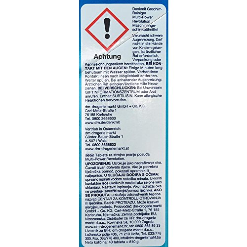 DenkMit Multi Power Revolution Geschirreiniger (40 Stck. Packung) - 4