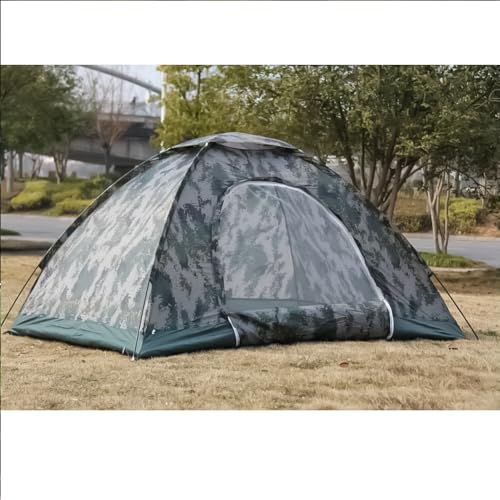 Timoau Carpa de Camping para Exterior, Impermeable, Ligera para Mochileros, Capacidad 4 Personas, Diseño Camuflaje miniatura 7