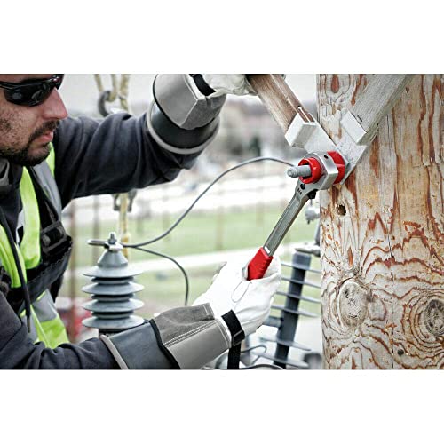 Milwauke Lineman's High-Leverage Ratcheting Wrench New #TOP5