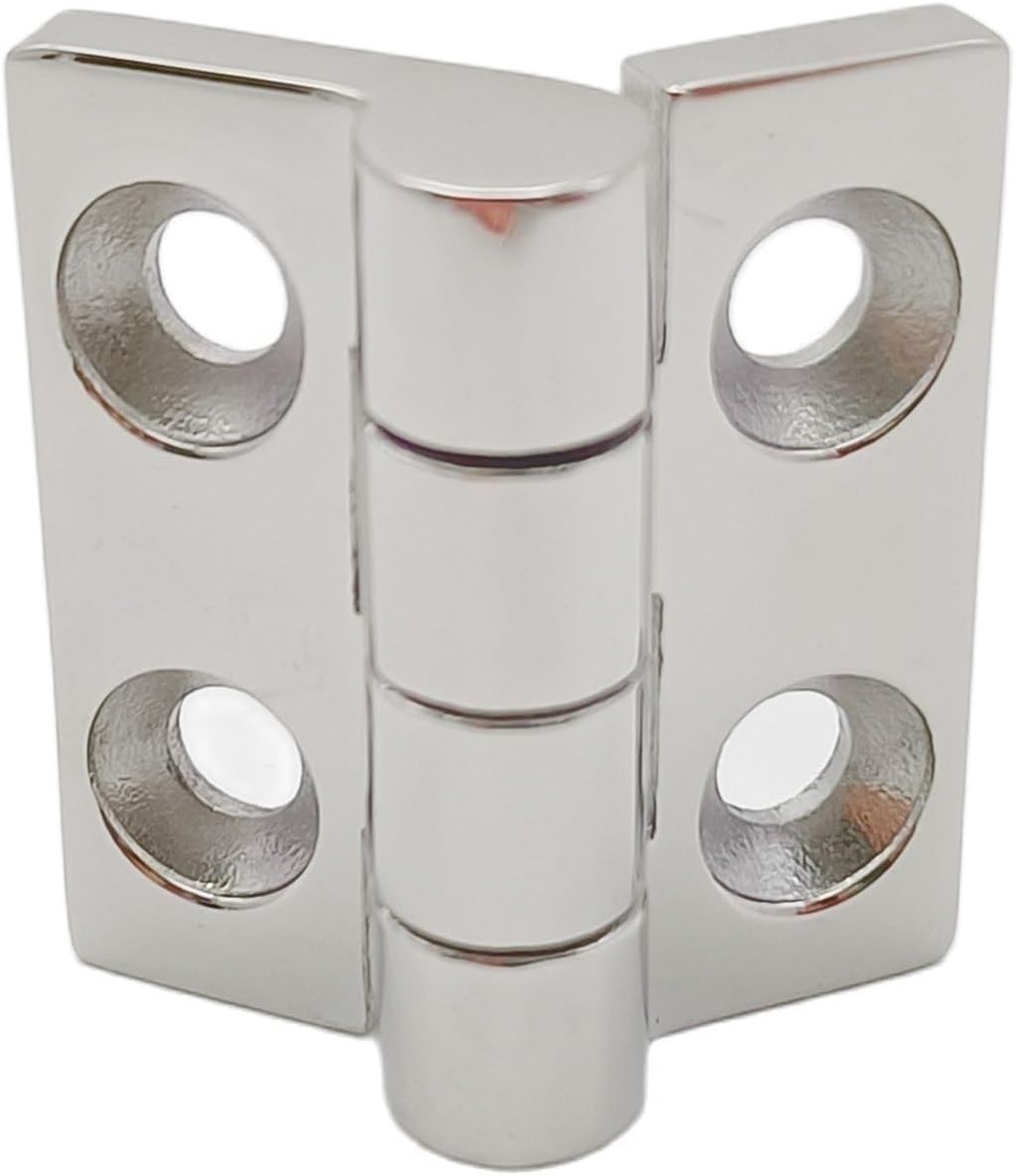 Marine Hardware 4 PCS Marine Grade 316 Stainless Steel Hinges for Boat