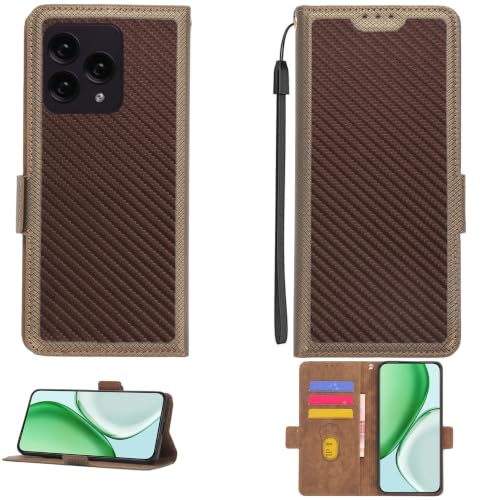 Kinetijy Case Compatible for Mobicel Ix Pro Phone Case Flip Cover [with Tempered Glass Screen Protector][RFID Blocking] TXW-ZONG