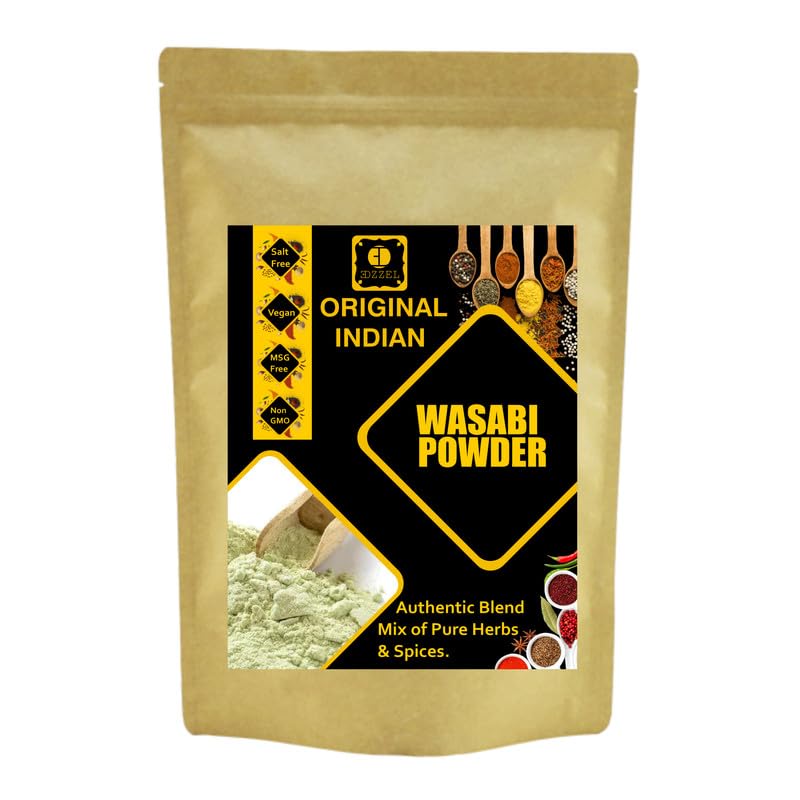 EDZZEL Unique Premium Indian Natural Wasabi Powder -100 GRAM (Pack Of 3)