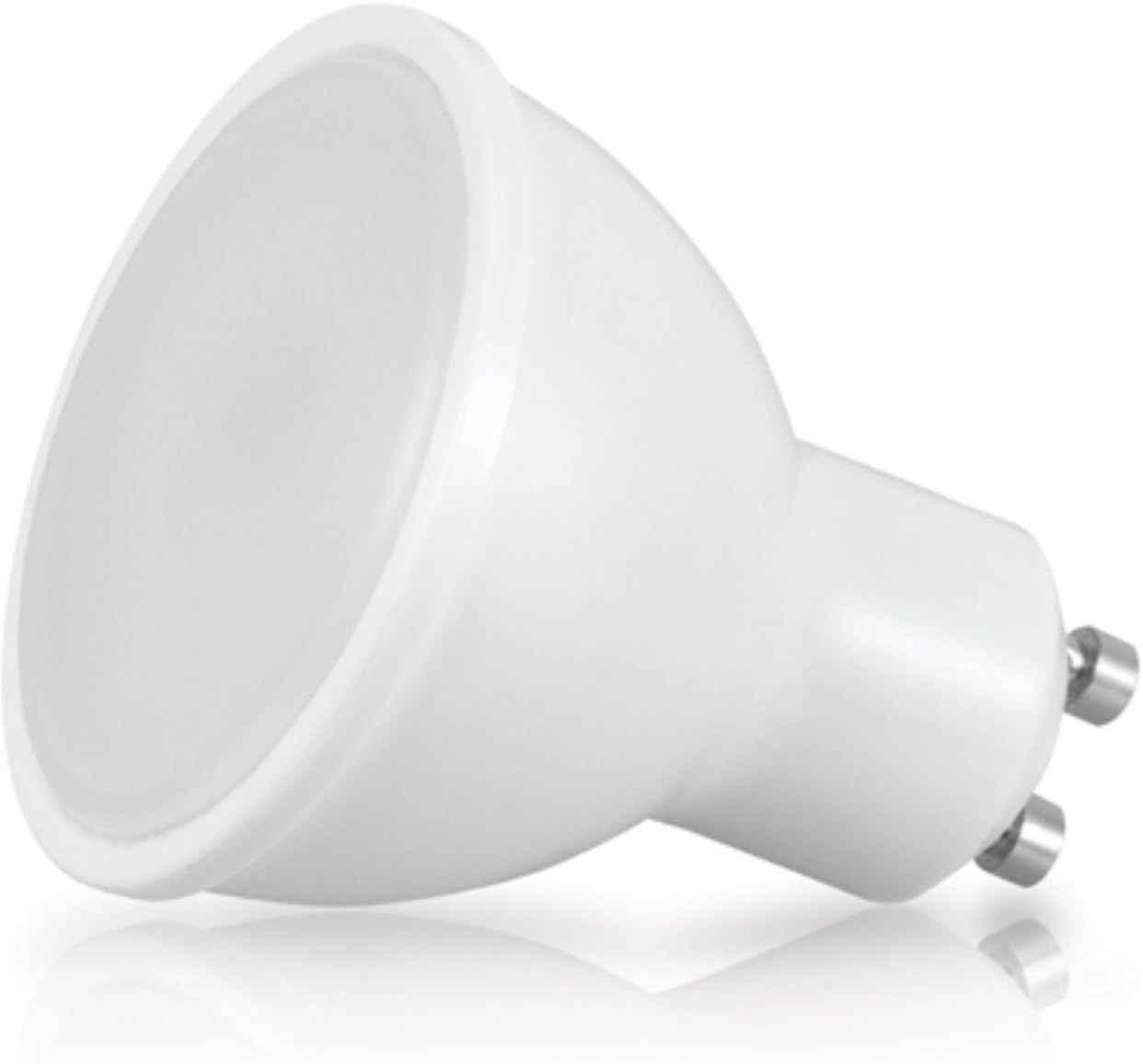 LED Spot Light Bulb, GU10, 8 W, 630 lm, Matte Cover, Day White (4200 K) [Energy Class A+]