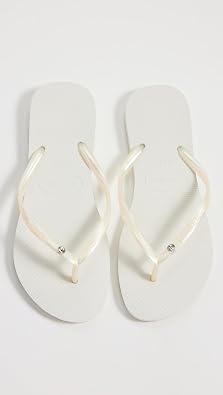 Havaianas Women's Slim Crystal Flip Flops