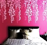 Cherry Blossom Stencil for Bedroom Wall Painting, CS-08