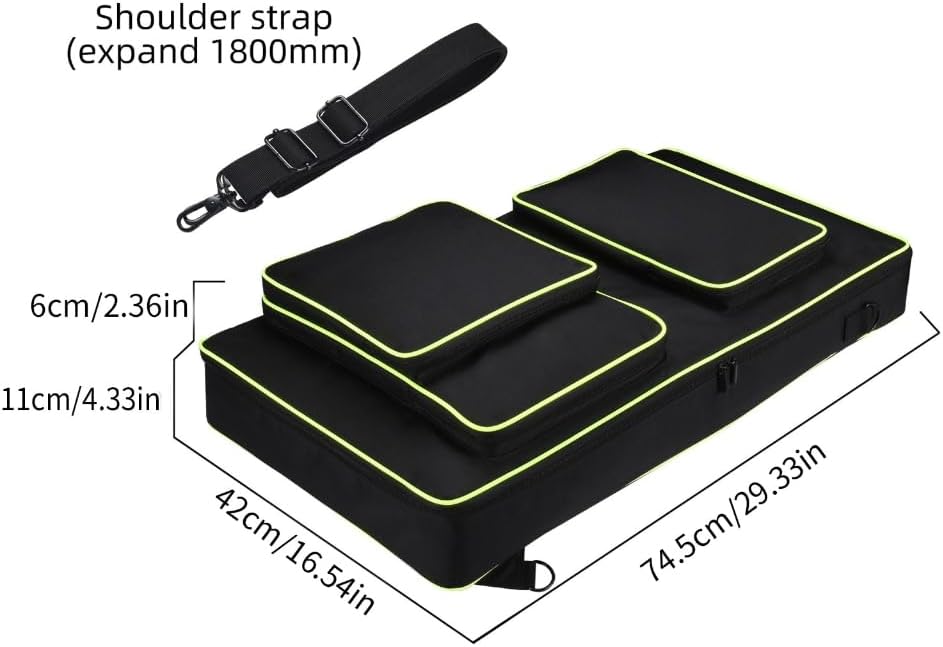 DJ Controller Storage Bags Scratch-resistant With Shoulder Strap Large Capacity For DDJ-FLX10-1000 -1000SRT