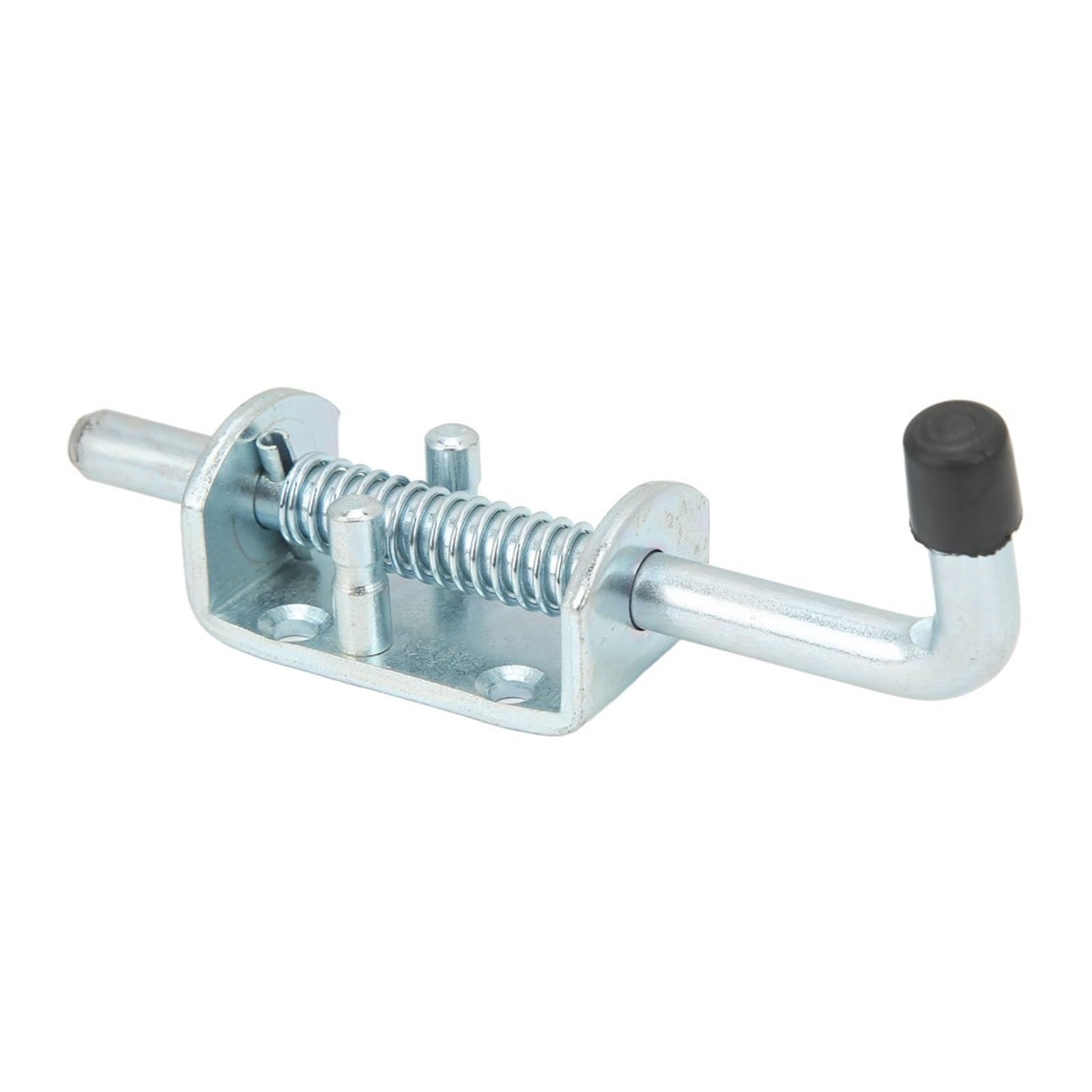 2pcs Hardware 12x171mm Spring Loaded Latch Galvanized Barrel Bolt Pin RV Trailer Gate for Yard Gate