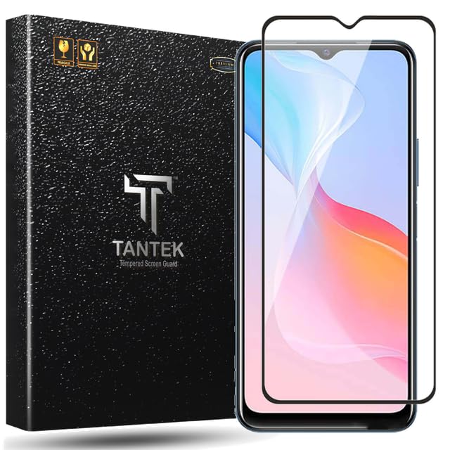 Image of TitanGuard Tempered Glass Screen Protector Guard for Vivo Y20 / Y20i / Y20G - 9H Hardness, Military Grade, Anti-Static, Easy Installation Kit - 1 PACK