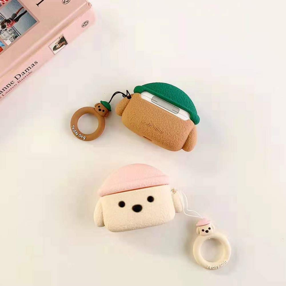 Coque AirPods Pro 3 Motif Chiot Kawaii - Protection Mignonne Avec Porte-clés, Cadeau Idéal Fille Garçon