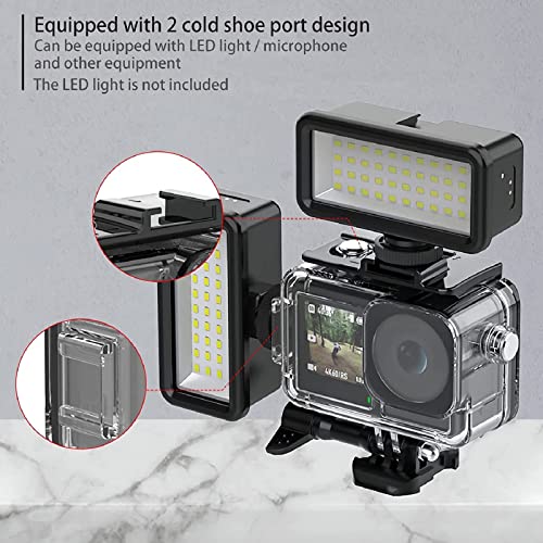 Camera Housing Case for Osmo Action 3, 197ft Underwater Photography Waterproof Housings - Image 3
