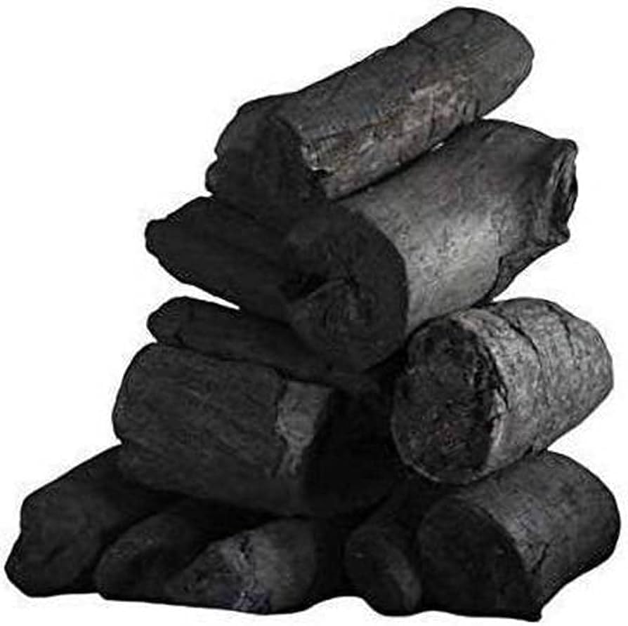 Natural Wood Charcoal Logs, Black, for BBQ Grilling and Cooking, Long Burning Koyla 1kg-image-19