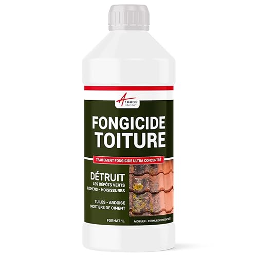 Fongicide Anti depot vert concentré pour toiture - Élimine aussi