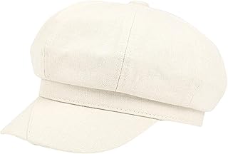 ZOOMELLA Cabbie Flat Hat Flat Caps Newsboy Hat for Summer Womens Beige| Clothing, Shoes & Accessories|Womens Accessories|Hats Price In India