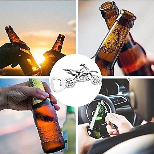 BESSIKON Flesopener voor motorfiets, vintage, brons, bier, flesopener, sleutelhanger, flesopener, zinklegering, flesopener, voor bar, feest, keukenhulp, zandstrand, kurkentrekker, cadeau - Image 8