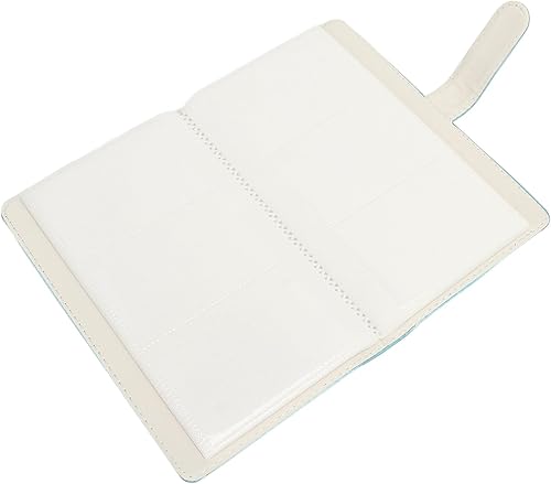 Miniatura 6 de Mini álbum de fotos de 3 pulgadas, piel sintética, 96 bolsillos, álbum de tarjetas fotográficas para mini 1211 y mini series de 3 pulgadas, boletos