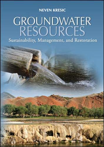 Groundwater Resources: Sustainability, Management, and Restoration Groundwater Resources: Sustainability, Management, and Restoration