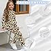 Pensura Girls 2 Pieces Sweatsuits Long Sleeve Hoodie & Sweatpants Fall Winter Clothing Boys Fashion Brown Cheetah Leopard Print Tracksuit Set Outfits Casual Clothes
