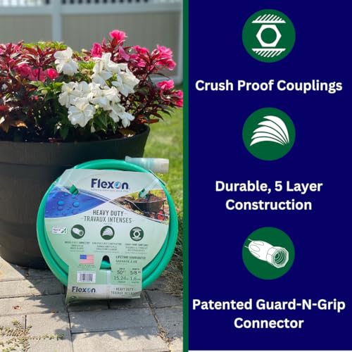 Tuyau d'arrosage Flexon Forever Plus Fxg5875 de 22,9 m - 5