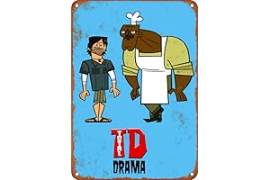Total Drama Island - Vintage Metal Tin Sign