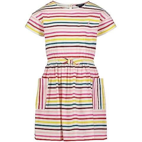 Nautica Girls' Striped Jersey Tee Dress Cover