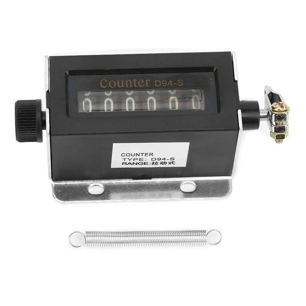 Amazon.co.jp: D94-S メカニカルカウンター 6桁リセット可能な