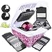 TATUFY Onion Chopper Pro Mandoline Slicer Dicer 10 in 1 Adjustable Food Cutter,Cheese Grater Heavy Duty Multi-Veggie-Fruit-Spiralizer Zoodle Maker Best Kitchen Gadget and Gifts, Black, Black