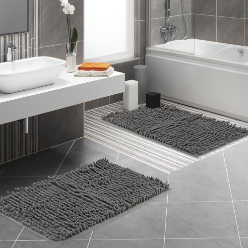 Kit 2 Tapetes De Banheiro Super Soft 40 * 60Cm, Antiderrapante Em...