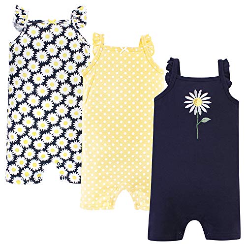 Image of Hudson Baby Unisex Cotton Rompers