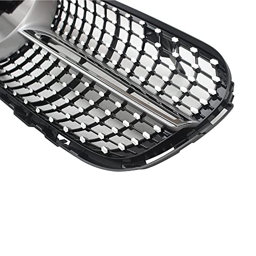 Calandre de style diamant pour GLC W253 X253 C253 2015-2019 pare-chocs avant